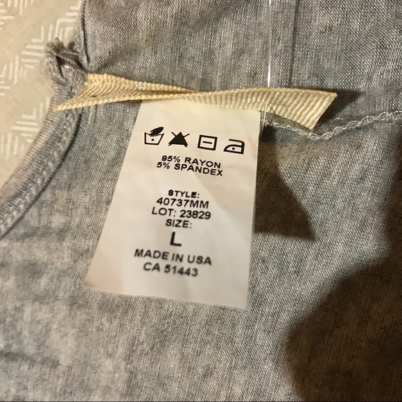 ENOUGH ABOUT ME NWT Elephant Grey Maxi Dress - Picture 5 of 5